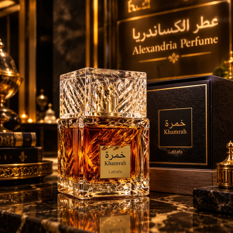 عطر خمره لطافه پرفیوم Khamrah Lataffa ماندگاری پخش بو بالا اورجینال عطر الکساندریا